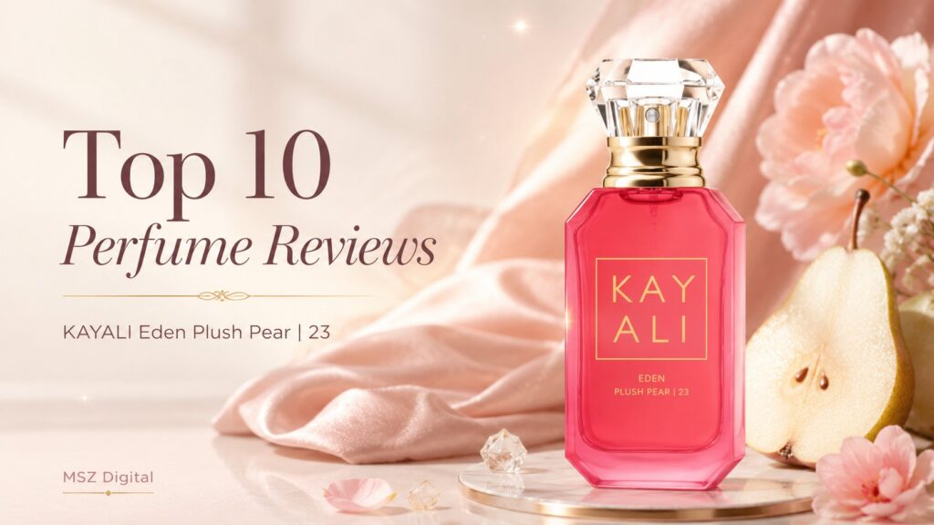 KAYALI Eden Plush Pear 23 Eau de Parfum Review